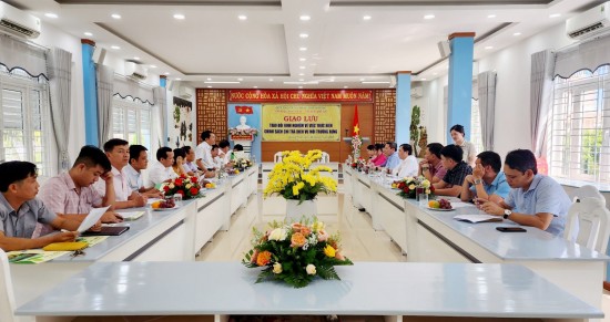 Đoàn công tác Quỹ Bảo vệ và Phát triển rừng tỉnh Nghệ An đến thăm và làm việc tại tỉnh Quảng Nam