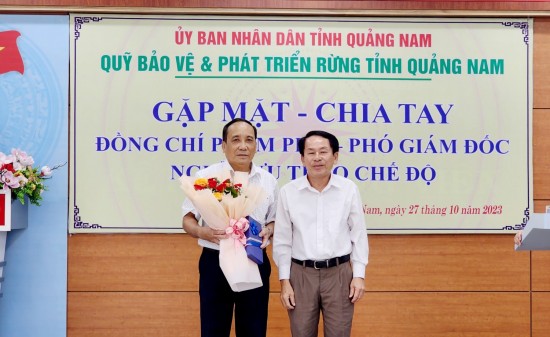 Gặp mặt chia tay đồng chí Phạm Phú – Phó Giám đốc nghỉ hưu theo chế độ